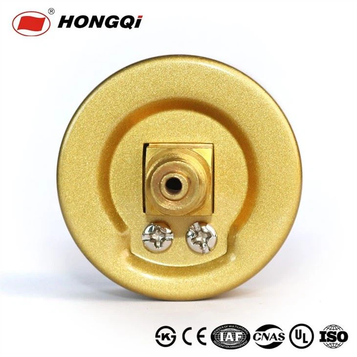 Axial pressure gauge
