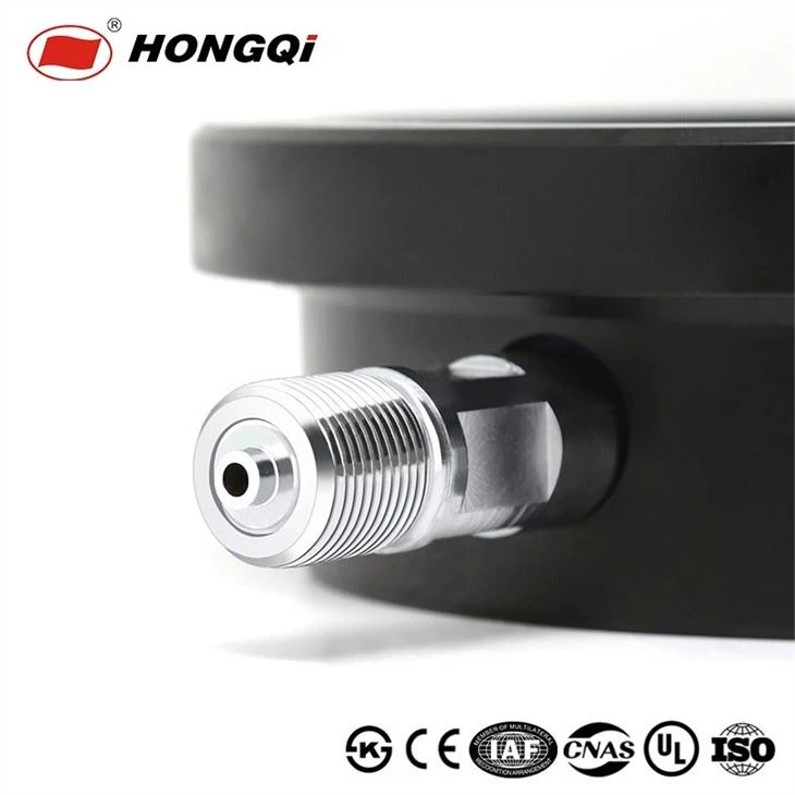 150mm OEM Shockproof Precision Pressure Gauge With Painted Steel Case