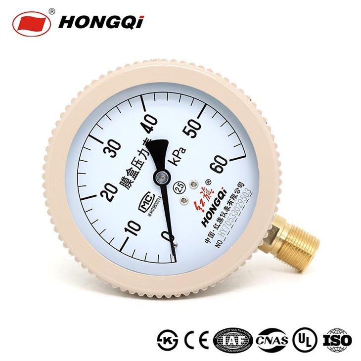 4inch General Capsule Pressure Gauge