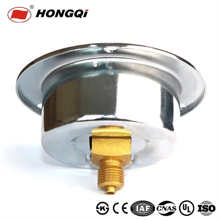 steel chrome plated case Brass Socket manometer