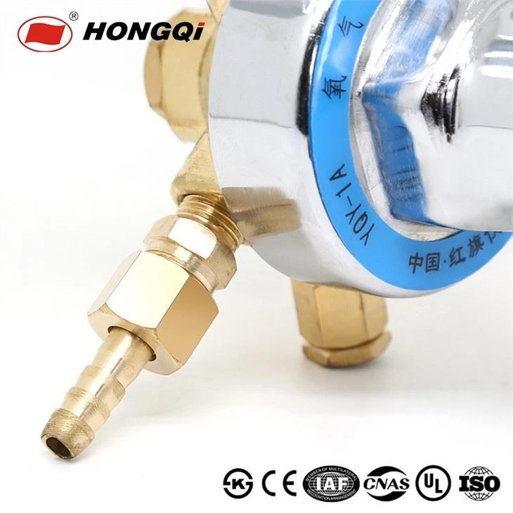 Oxygen Reducer Switch Control Valve Regulator With Gauges Fittings