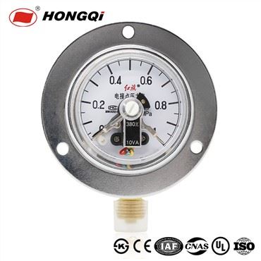 Manômetro de contato elétrico OEM com caixa cromada de aço diâmetro 60mm
