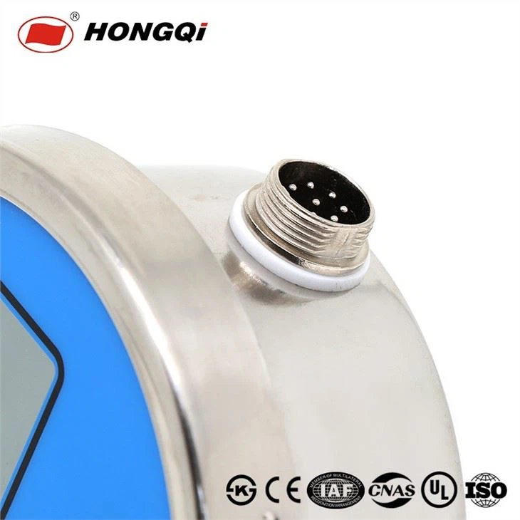 Stainless Steel Case And Connection Digital Pressure Gauge